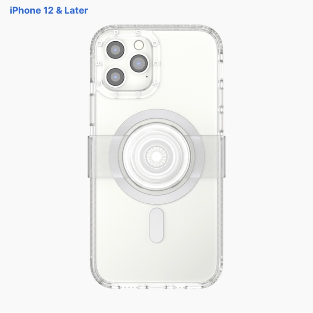 Clear PopSocket iPhone 12 Pro Case Protector
iPhone 12 | 12 Pro for MagSafe NEW
